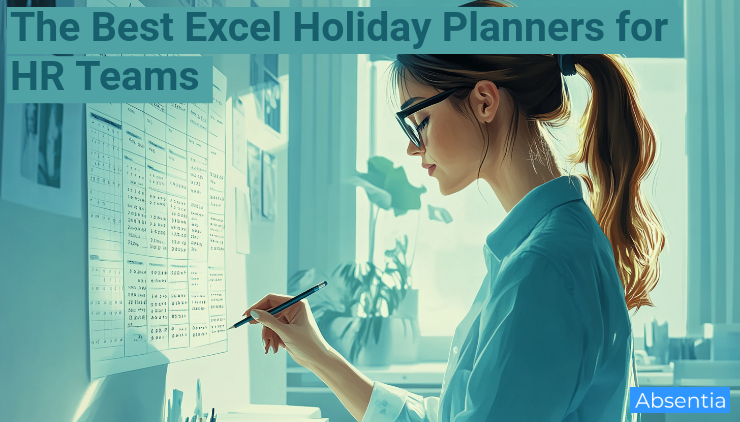 Excel holiday planner illustration