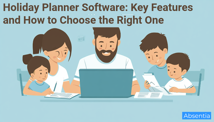 Holiday Planner Software illustration